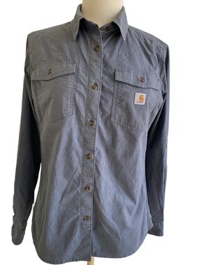 Carhartt Ladies Relaxed Fit Work Shirt Size M
